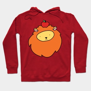 Apple Lion Face Hoodie